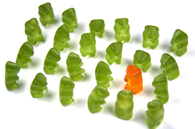 Gummibärchen im Team