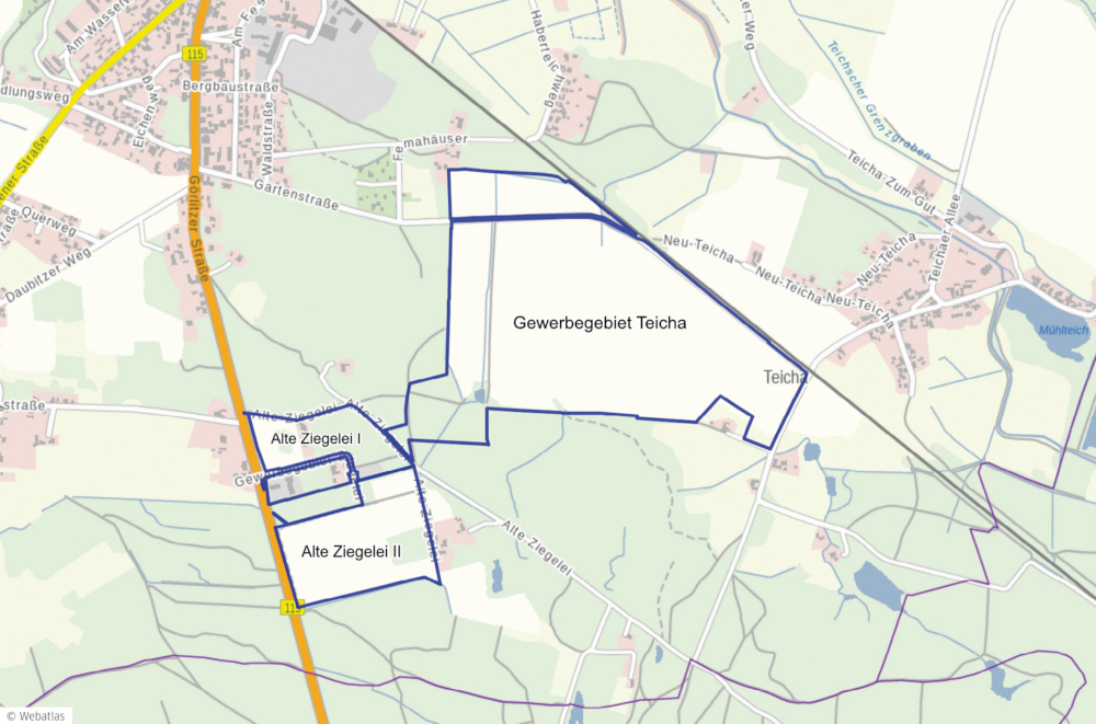Gewerbegebiet Teicha Gewerbegebiet Teicha